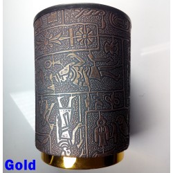 Egyptian Dice Cup with Gold Base