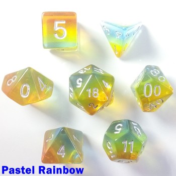 Aurora Gem Pastel Rainbow