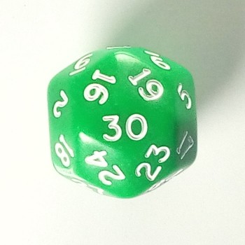 D30 Opaque Green