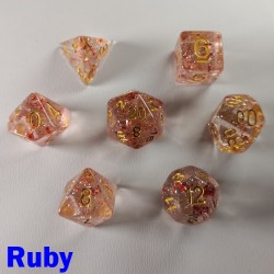 Glitter Flakes Ruby
