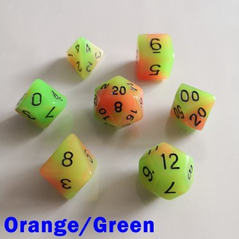 Glow in the Dark Orange/Green