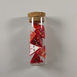 Marble Red Potion of Superior Healing for 5e D&D (Plain Stopper)