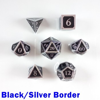 Bordered Black/Silver