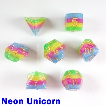 Rainbow Neon Unicorn