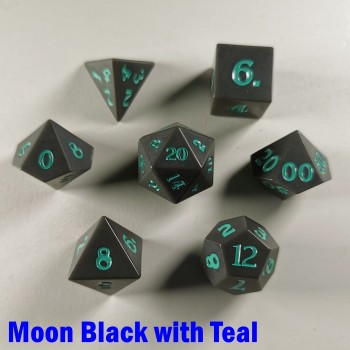 Sharp Edge Moon Black with Teal