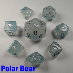 Spirit Of Arctic Polar Bear 8 Dice Set