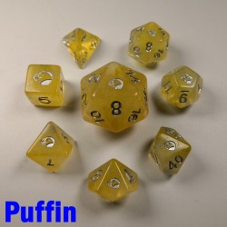 Spirit Of Arctic Puffin 8 Dice Set