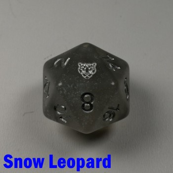 Spirit Of Arctic Snow Leopard Large D20