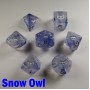 Spirit Of Arctic Snow Owl 8 Dice Set