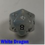 Spirit Of Arctic White Dragon 8 Dice Set